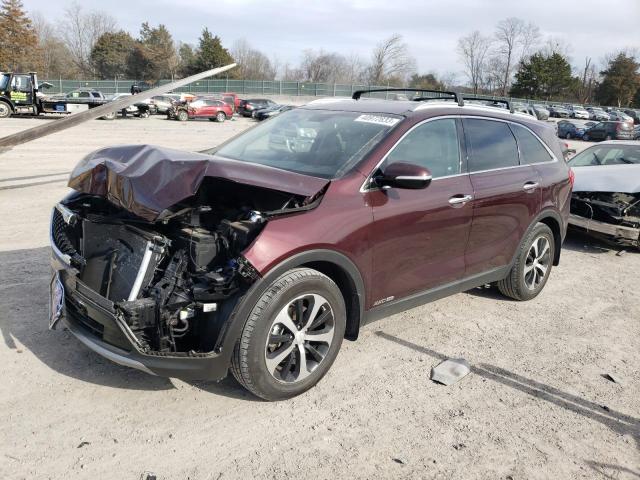 KIA SORENTO EX 2017 with VIN 5XYPHDA52HG322931 - Photo from auction