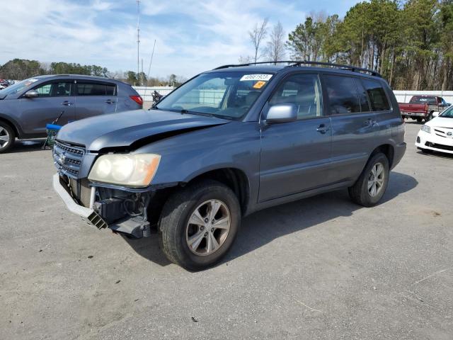 TOYOTA HIGHLANDER 2002 with VIN JTEHF21AX20076473 - Photo from auction