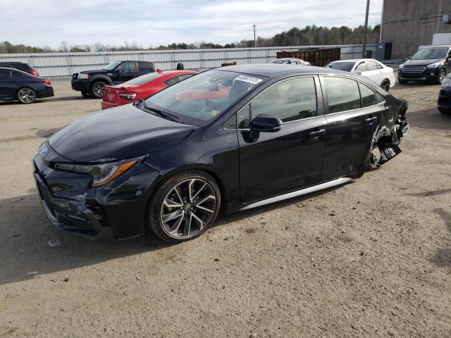 TOYOTA COROLLA SE 2022 with VIN JTDS4MCE3NJ096879 - Photo from auction