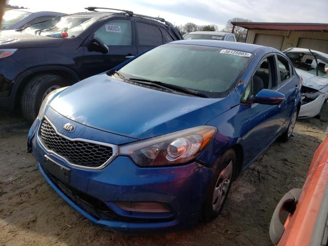 KIA FORTE LX 2015 with VIN KNAFX4A62F5278746 - Photo from auction