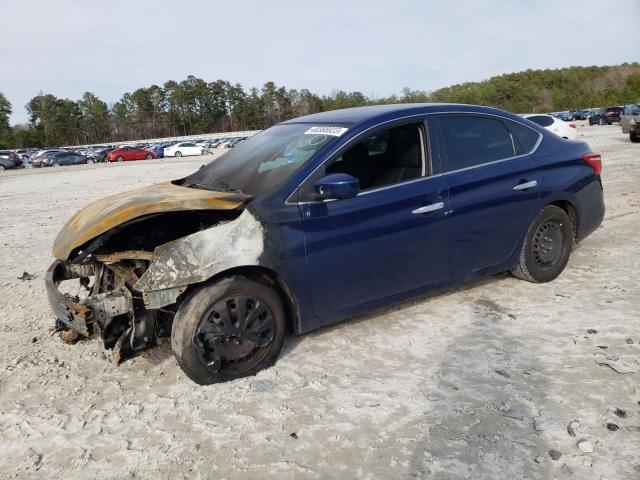 NISSAN SENTRA S 2017 with VIN 3N1AB7AP7HY345727 - Photo from auction