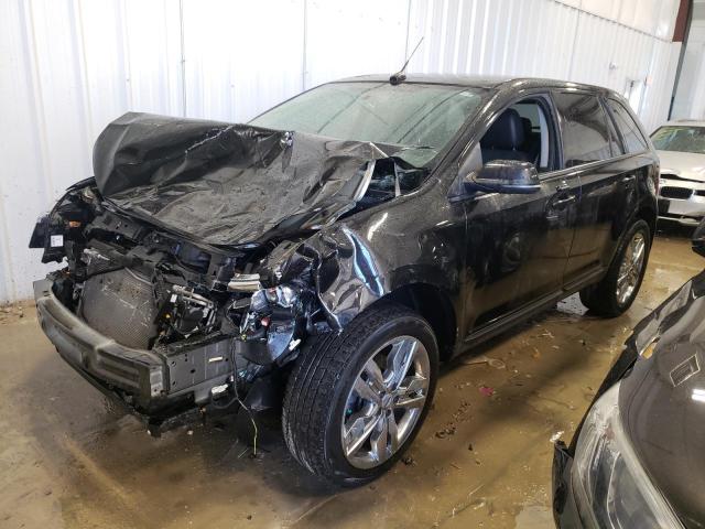 FORD EDGE SEL 2013 with VIN 2FMDK3JCXDBA06880 - Photo from auction