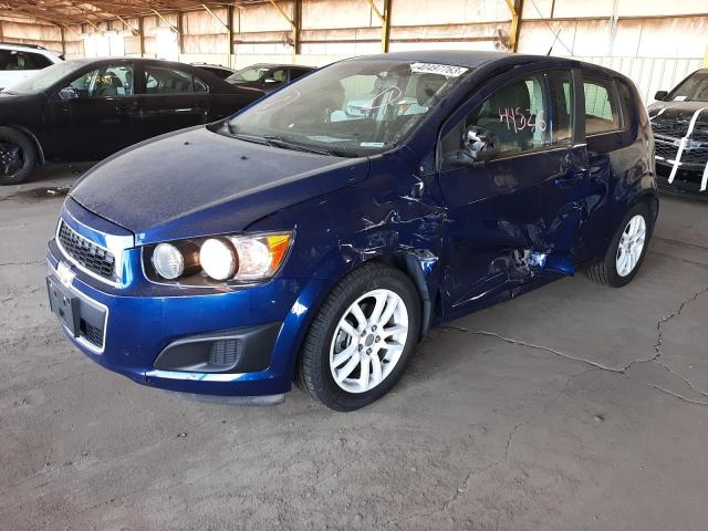 CHEVROLET SONIC LT 2013 with VIN 1G1JC6SB2D4145965 - Photo from auction