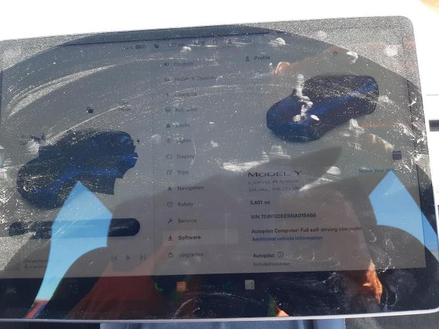 Photo 9 from auction – 2022 TESLA MODEL Y with VIN 7SAYGDEE9NA015468