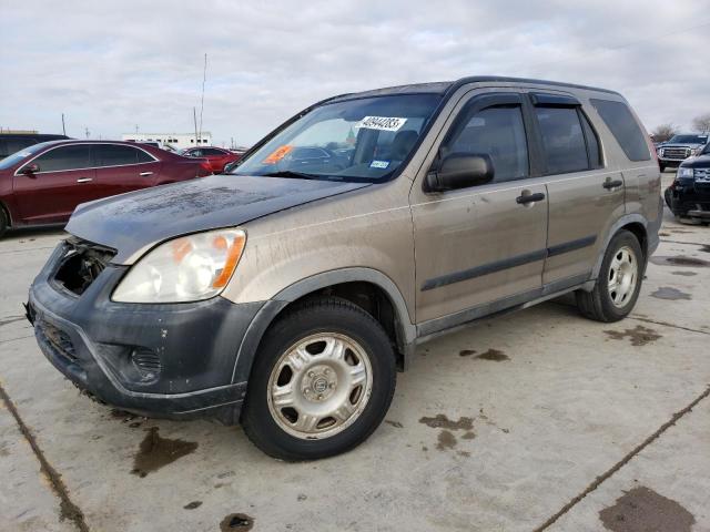 HONDA CR-V LX 2006 with VIN JHLRD68586C010803 - Photo from auction