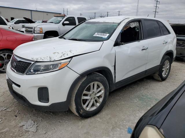 KIA SORENTO LX 2014 with VIN 5XYKT3A67EG495626 - Photo from auction