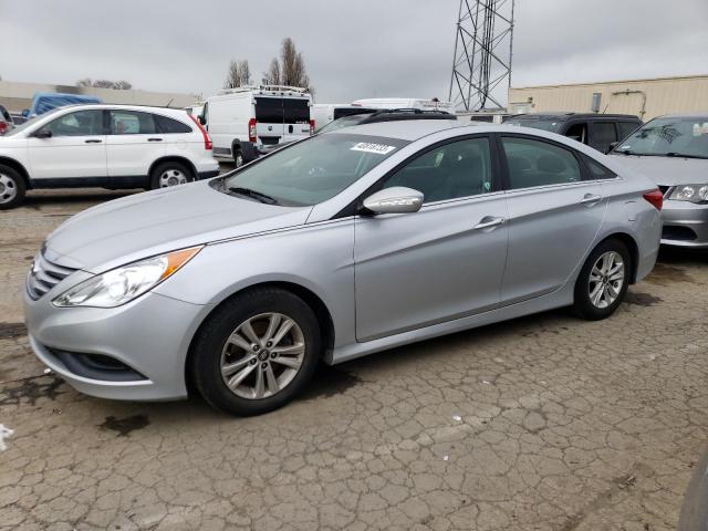 HYUNDAI SONATA GLS 2014 with VIN 5NPEB4AC4EH865130 - Photo from auction