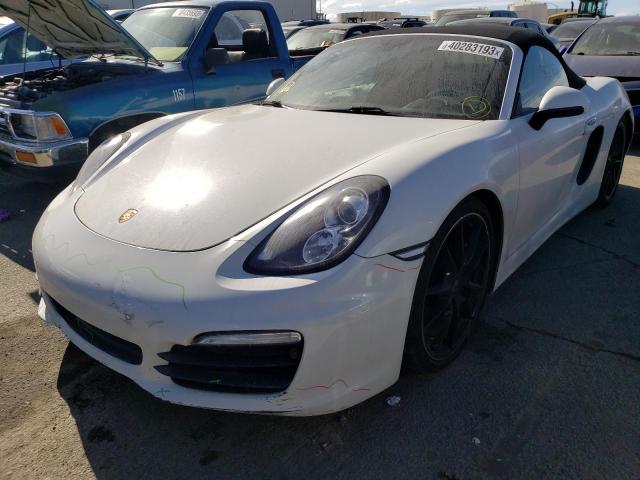 PORSCHE BOXSTER S 2014 with VIN WP0CB2A84ES141284 - Photo from auction