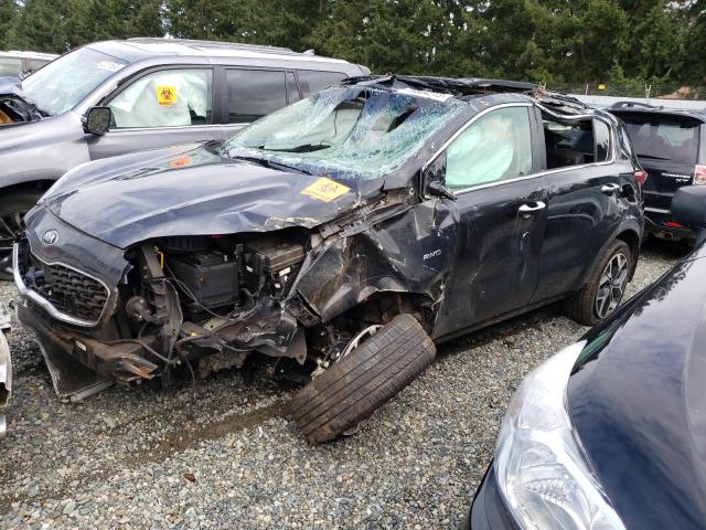 KIA SPORTAGE E 2021 with VIN KNDPNCAC4M7886735 - Photo from auction