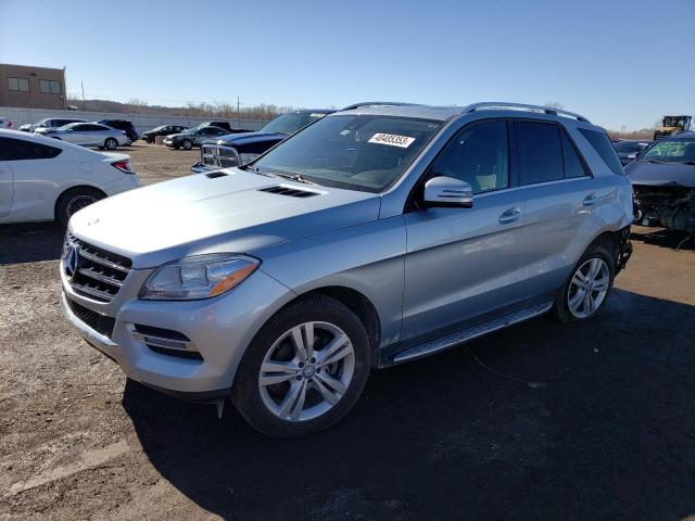 MERCEDES-BENZ ML 350 BLU 2014 with VIN 4JGDA2EB3EA402399 - Photo from auction