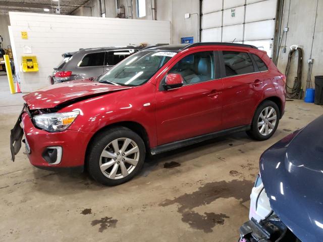 MITSUBISHI OUTLANDER 2015 with VIN 4A4AR4AU9FE001719 - Photo from auction