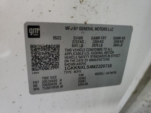 Photo 14 from auction – 2021 GMC ACADIA DEN with VIN 1GKKNXLS4MZ220716