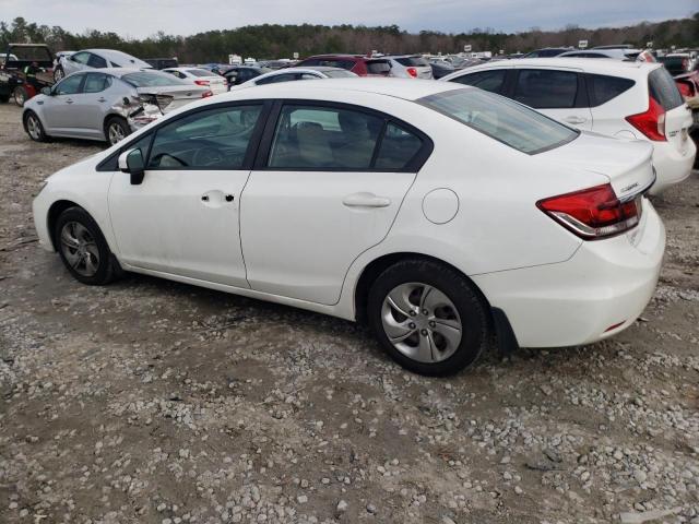 Photo 2 from auction – 2014 HONDA CIVIC LX with VIN 19XFB2F5XEE001691