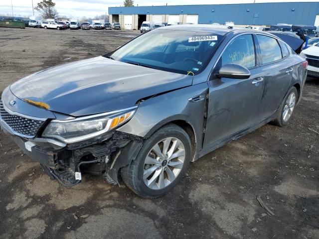 Photo 1 from auction – 2017 KIA OPTIMA EX with VIN 5XXGU4L36HG163133