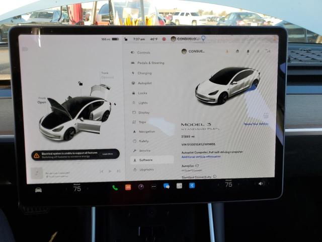 Photo 9 from auction – 2020 TESLA MODEL 3 with VIN 5YJ3E1EA1LF613806