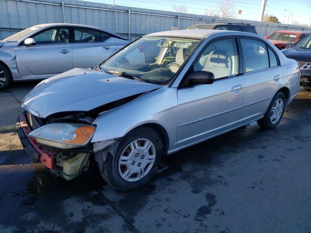 Photo 1 from auction – 2002 HONDA CIVIC LX with VIN 2HGES16522H584992