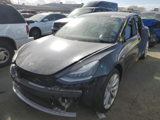 TESLA MODEL 3 2019 with VIN 5YJ3E1EB3KF421696 - Photo from auction