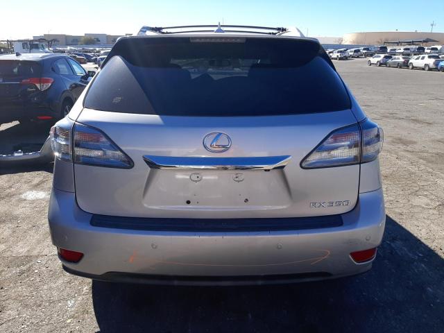 Photo 6 from auction – 2012 LEXUS RX 350 with VIN JTJBK1BA9C2021353