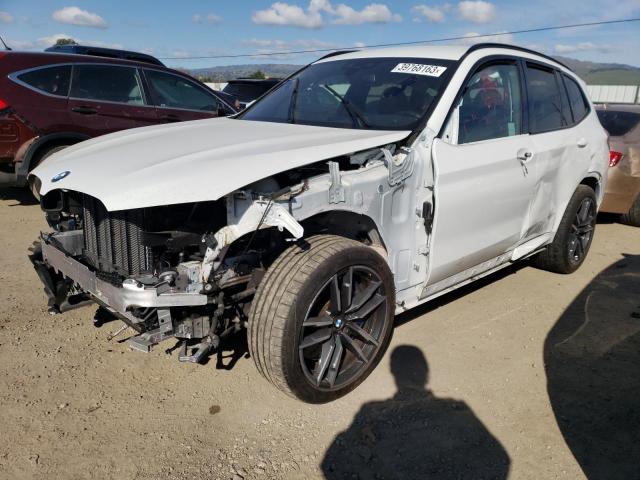 BMW X3 M COMPE 2021 with VIN 5YMTS0C0XM9F71879 - Photo from auction