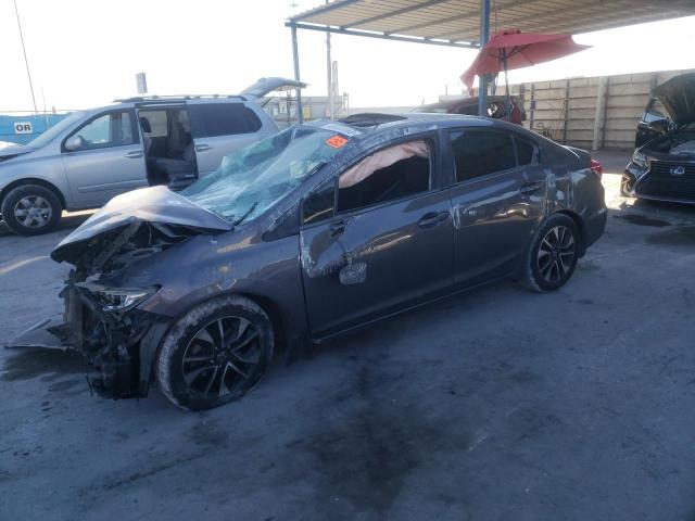 HONDA CIVIC EX 2015 with VIN 2HGFB2F88FH527030 - Photo from auction
