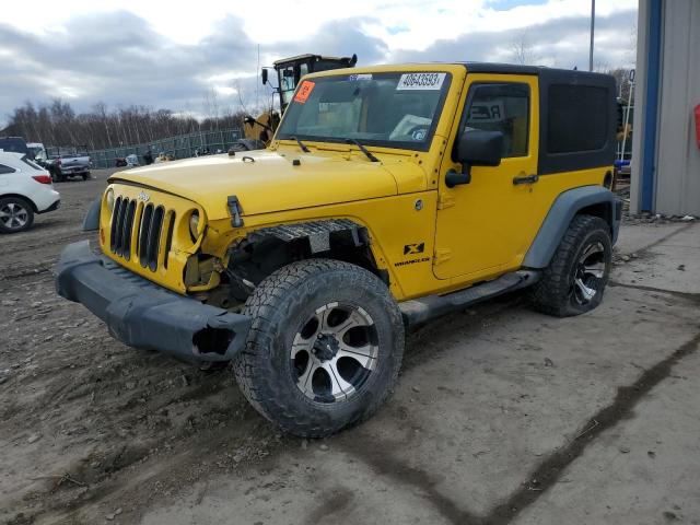 JEEP WRANGLER X 2008 with VIN 1J4FA24148L547671 - Photo from auction