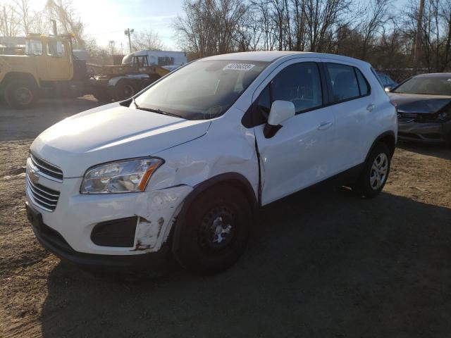 CHEVROLET TRAX LS 2016 with VIN 3GNCJKSB6GL257821 - Photo from auction