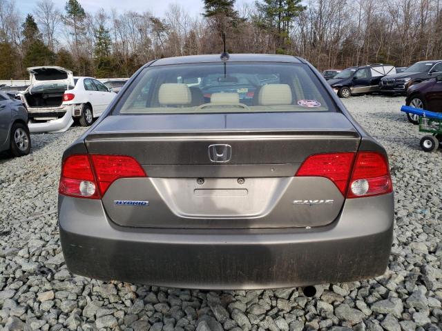 Photo 6 from auction – 2007 HONDA CIVIC HYBR with VIN JHMFA36237S011704