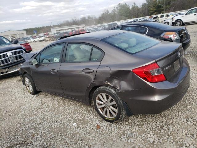 Photo 2 from auction – 2012 HONDA CIVIC EX with VIN 2HGFB2F8XCH594451