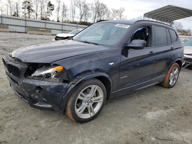 BMW X3 XDRIVE3 2014 with VIN 5UXWX7C55E0E76596 - Photo from auction