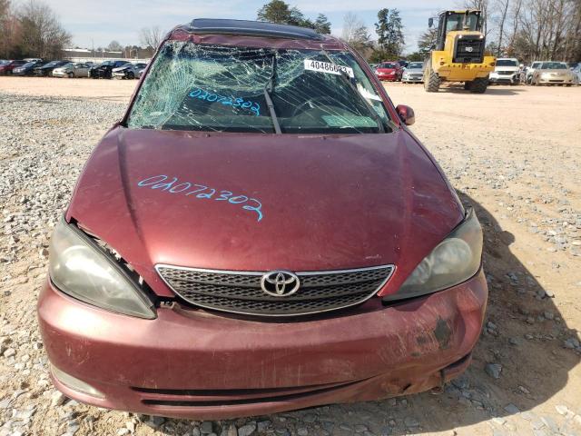 Photo 5 from auction – 2004 TOYOTA CAMRY LE with VIN 4T1BE32K64U371085