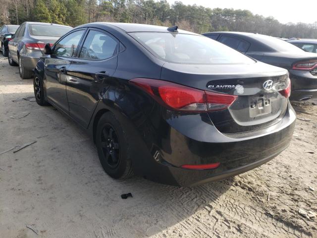 Photo 2 from auction – 2016 HYUNDAI ELANTRA SE with VIN 5NPDH4AE2GH741078