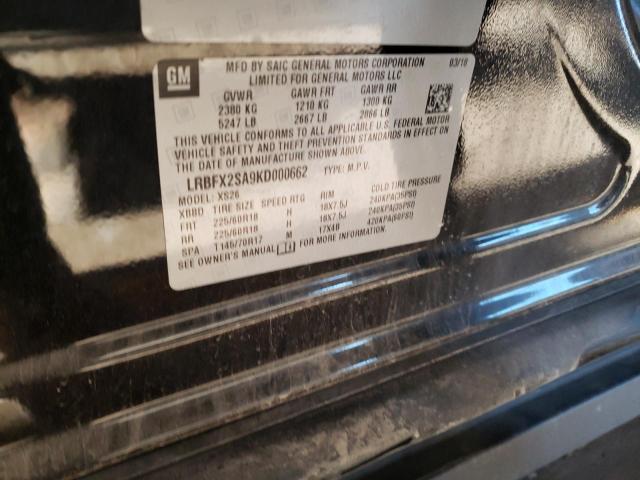 Photo 14 from auction – 2019 BUICK ENVISION E with VIN LRBFX2SA9KD000662