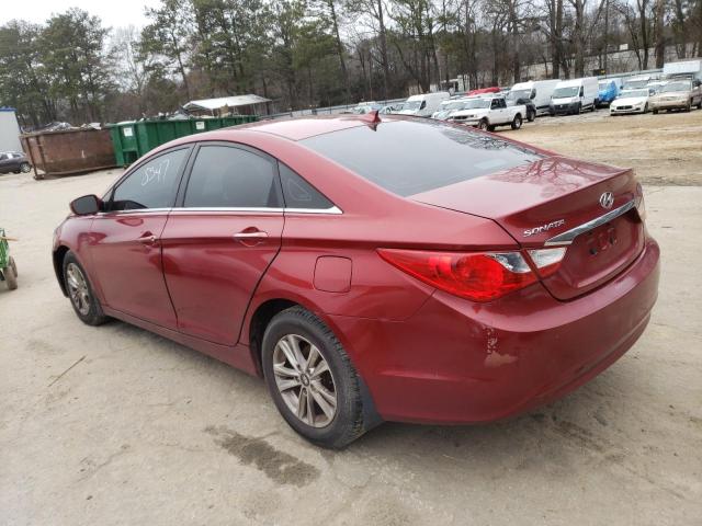 Photo 2 from auction – 2012 HYUNDAI SONATA GLS with VIN 5NPEB4AC0CH469502