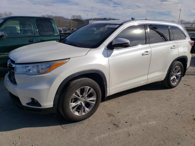 TOYOTA HIGHLANDER 2014 with VIN 5TDJKRFH0ES016252 - Photo from auction