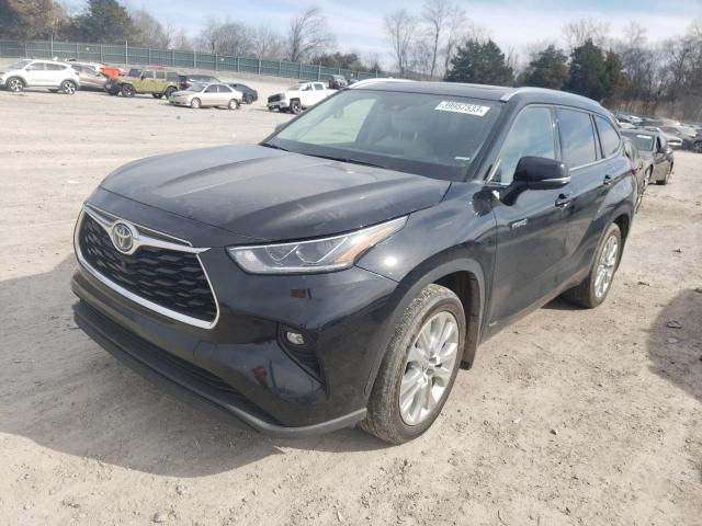 TOYOTA HIGHLANDER 2021 con VIN 5TDXBRCH2MS019179 - Foto de la subasta