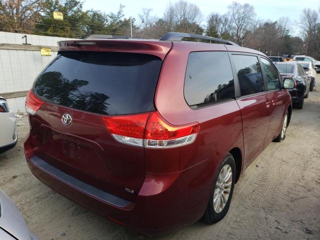 Photo 3 from auction – 2012 TOYOTA SIENNA XLE with VIN 5TDYK3DC9CS186383