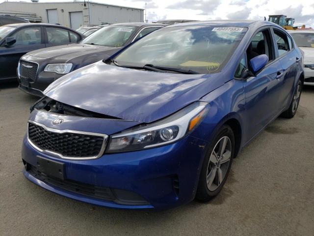 KIA FORTE LX 2018 with VIN 3KPFL4A72JE167070 - Photo from auction