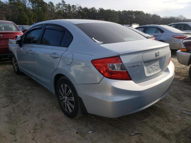 Photo 2 from auction – 2012 HONDA CIVIC LX with VIN 19XFB2F50CE334429