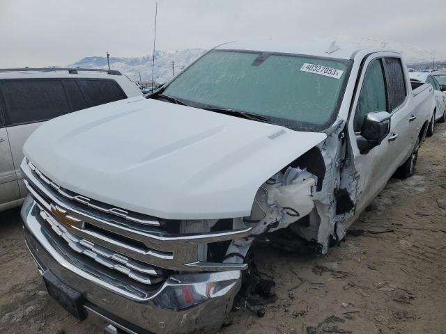 CHEVROLET SILVERADO 2021 with VIN 1GCUYGET2MZ183666 - Photo from auction