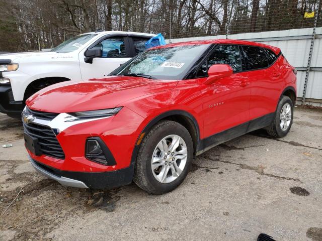 Photo 1 from auction – 2022 CHEVROLET BLAZER 2LT with VIN 3GNKBCR41NS123260