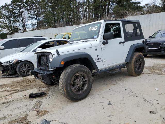 JEEP WRANGLER S 2016 with VIN 1C4AJWAG1GL345370 - Photo from auction