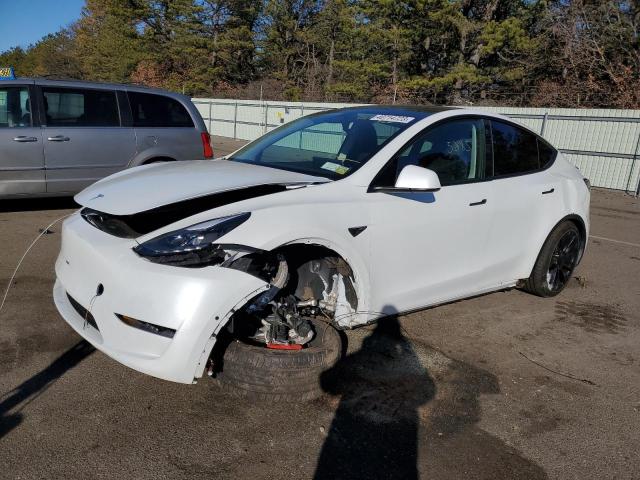 TESLA MODEL Y 2022 with VIN 7SAYGDEF3NF499309 - Photo from auction