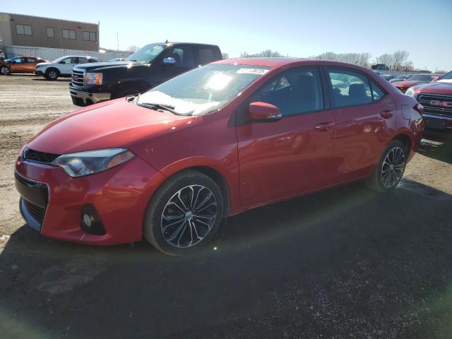 TOYOTA COROLLA L 2014 with VIN 5YFBURHE4EP065965 - Photo from auction