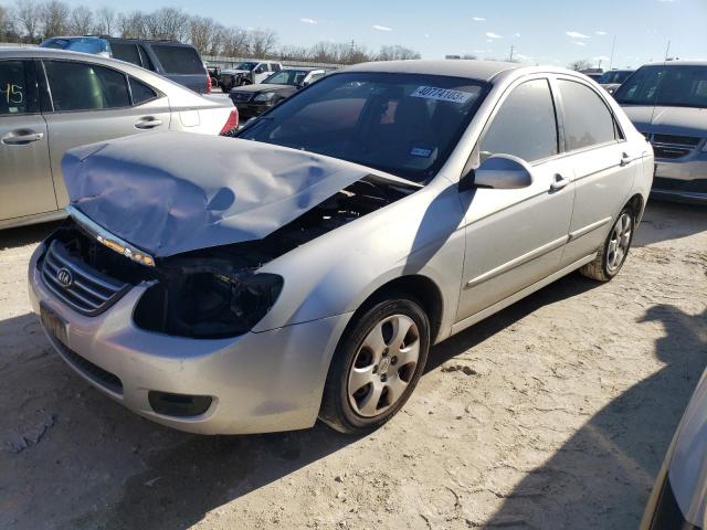 KIA SPECTRA EX 2009 with VIN KNAFE221995588989 - Photo from auction