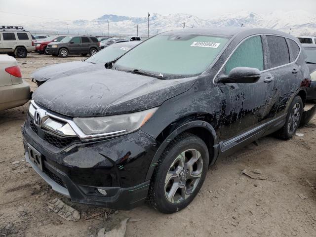 HONDA CR-V EXL 2017 with VIN 2HKRW2H8XHH639903 - Photo from auction