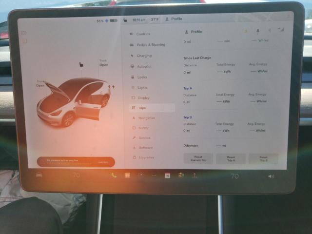 Photo 9 from auction – 2021 TESLA MODEL Y with VIN 5YJYGDEE7MF063730