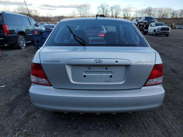 Photo 6 from auction – 2002 HYUNDAI ACCENT GS with VIN KMHCG35C02U190225