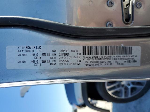 Photo 14 from auction – 2017 JEEP COMPASS LA with VIN 3C4NJDBB8HT640657
