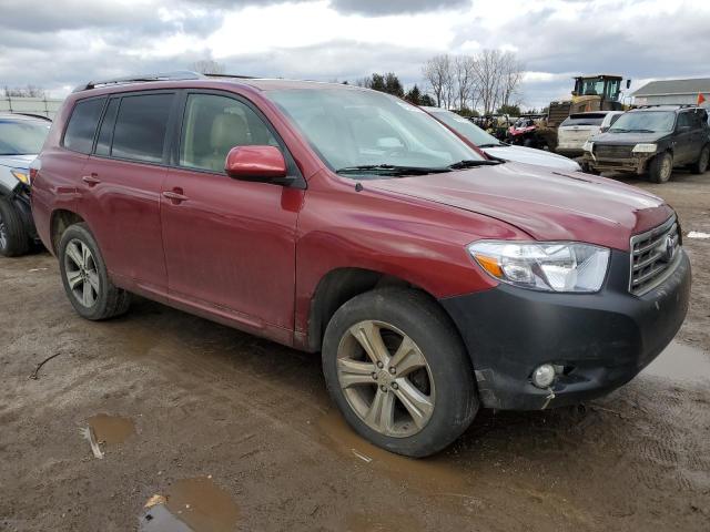 Photo 4 from auction – 2008 TOYOTA HIGHLANDER with VIN JTEES43A482107334