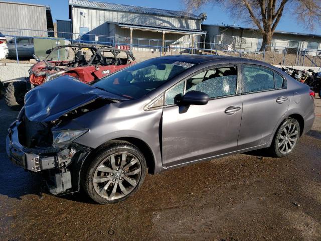 HONDA CIVIC EXL 2015 with VIN 2HGFB2F93FH555682 - Photo from auction